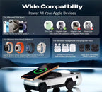 Cargador 3 en 1 con Diseño Futurista